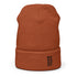 Baseball &God Vertical Onyx Waffle Beanie